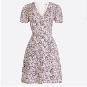 J. Crew Mercantile Floral Wrap A-Line Dress